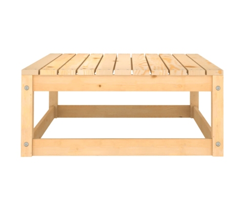 vidaXL 10-daļīgs dārza atpūtas mēbeļu komplekts, priedes masīvkoks