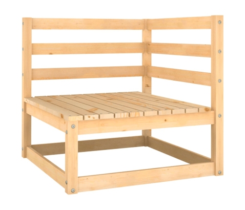 vidaXL 10-daļīgs dārza atpūtas mēbeļu komplekts, priedes masīvkoks