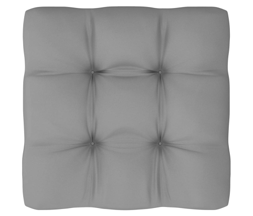 vidaXL 8-daļīgs dārza atpūtas mēbeļu komplekts ar pelēkiem matračiem