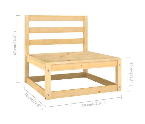 vidaXL 8-daļīgs dārza atpūtas mēbeļu komplekts ar pelēkiem matračiem