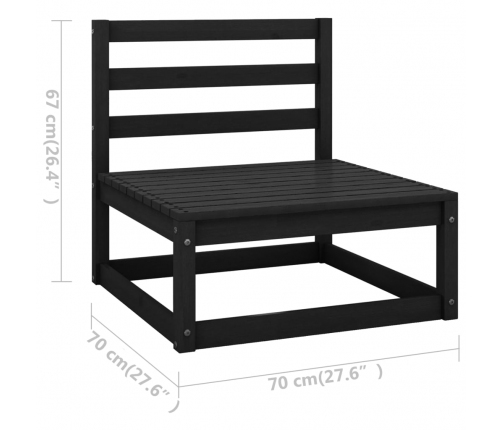 vidaXL 10-daļīgs dārza atpūtas mēbeļu komplekts ar matračiem, priede