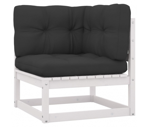 vidaXL 10-daļīgs dārza atpūtas mēbeļu komplekts ar matračiem, priede