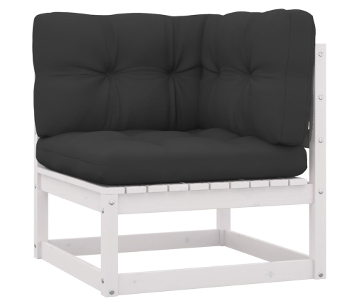 vidaXL 10-daļīgs dārza atpūtas mēbeļu komplekts ar matračiem, priede