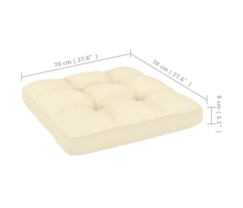 vidaXL 10-daļīgs dārza atpūtas mēbeļu komplekts ar matračiem, priede