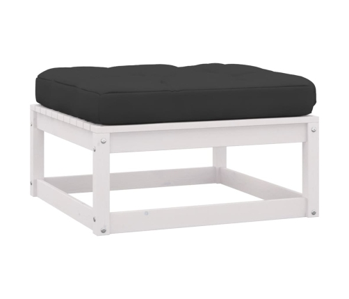 vidaXL 10-daļīgs dārza atpūtas mēbeļu komplekts ar matračiem, priede