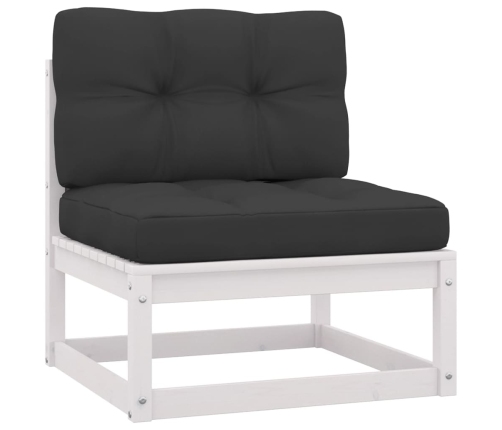 vidaXL 10-daļīgs dārza atpūtas mēbeļu komplekts ar matračiem, priede