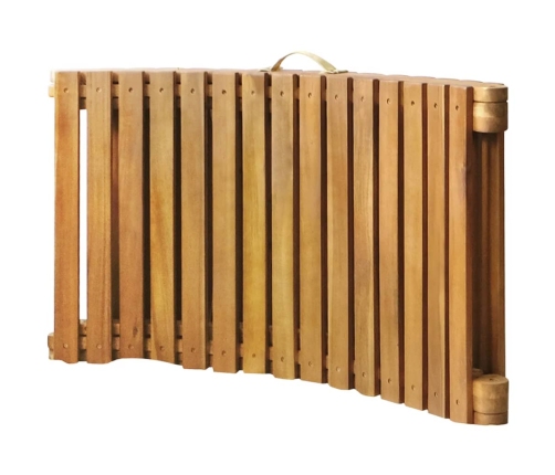 vidaXL sauļošanās zviļņi, 2 gab., akācijas masīvkoks