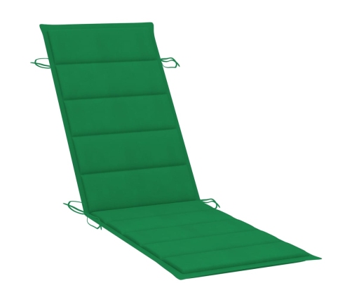 vidaXL sauļošanās zviļņi ar matračiem, 2 gab., akācijas masīvkoks