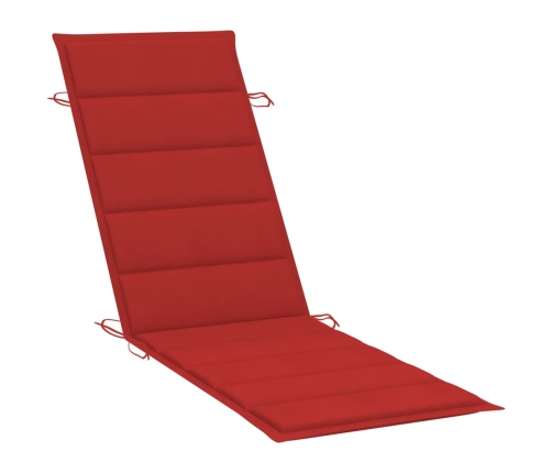 vidaXL sauļošanās zviļņi ar matračiem, 2 gab., akācijas masīvkoks