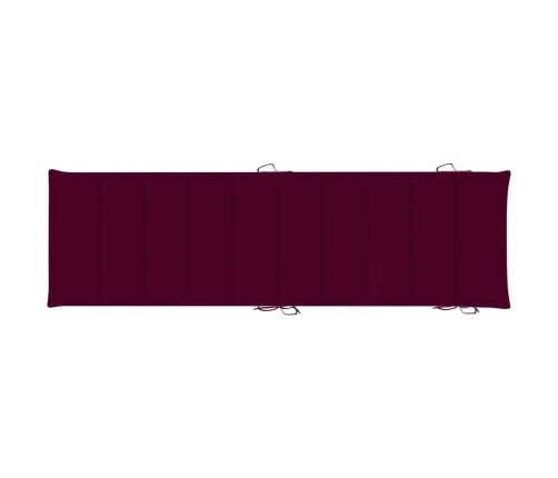 vidaXL sauļošanās zviļņi ar matračiem, 2 gab., akācijas masīvkoks