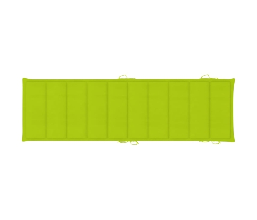 vidaXL sauļošanās zviļņi ar matračiem, 2 gab., akācijas masīvkoks