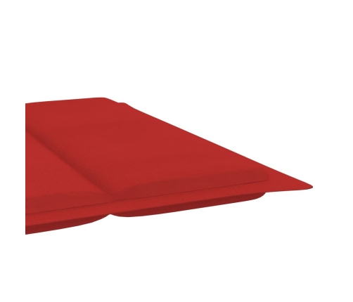 vidaXL sauļošanās zviļņi ar galdiņu, matračiem, 2 gab., akācijas koks