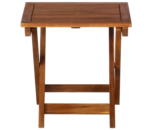 vidaXL sauļošanās zviļņi ar galdiņu, matračiem, 2 gab., akācijas koks