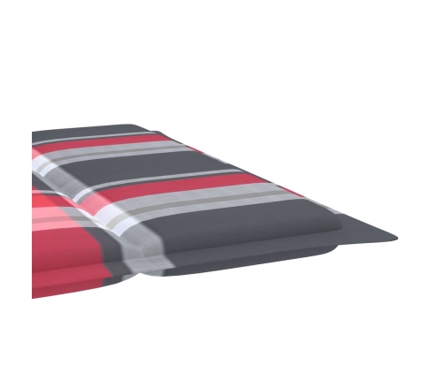 vidaXL sauļošanās zviļņi ar galdiņu, matračiem, 2 gab., akācijas koks