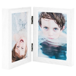 2-Daļīgs Foto Rāmis, Kolāža, Balts, 2X(10X15 Cm) Vidaxl