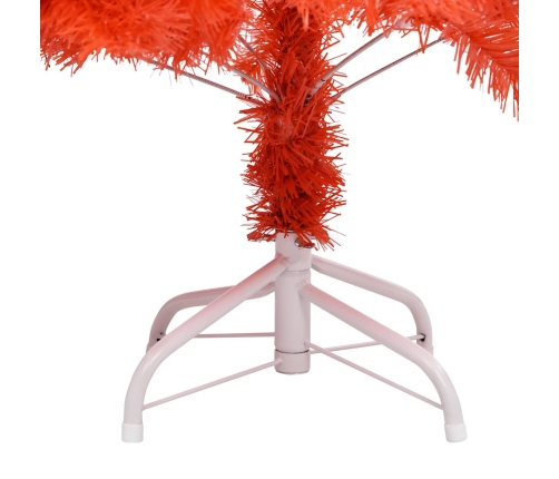 Izgaismota Mākslīgā Ziemassvētku Egle Ar Rotājumiem, 150Cm, Pvc Vidaxl