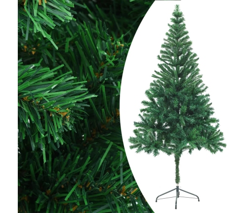 vidaXL mākslīgā Ziemassvētku egle ar rotājumiem, 180 cm, 564 zari