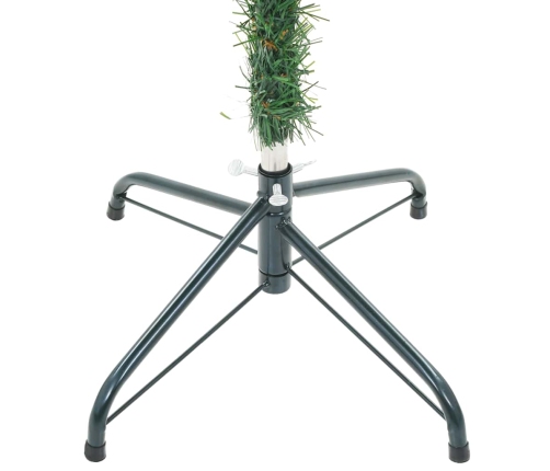 vidaXL mākslīgā Ziemassvētku egle ar rotājumiem, 180 cm, 564 zari