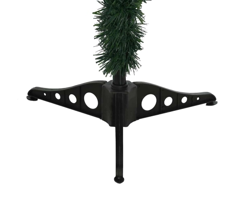 vidaXL mākslīgā Ziemassvētku egle ar rotājumiem un čiekuriem, 150 cm