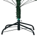 vidaXL izgaismota mākslīgā Ziemassvētku egle ar rotājumiem, 120cm, PVC