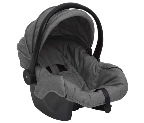 Trīs-Vienā Sporta Ratiņi Gaiši Pelēki Ar Melnu, Tērauds Vidaxl