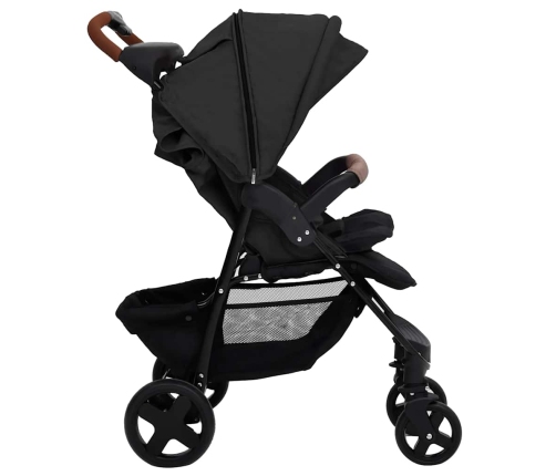 Trīs-Vienā Sporta Ratiņi Antracītpelēki, Tērauds Vidaxl