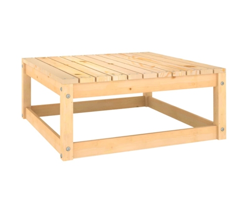 vidaXL 10-daļīgs dārza atpūtas mēbeļu komplekts, priedes masīvkoks