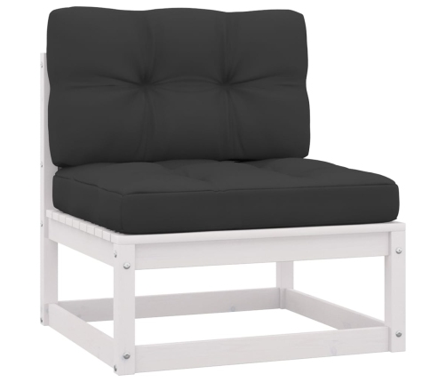 vidaXL 10-daļīgs dārza atpūtas mēbeļu komplekts ar matračiem, priede