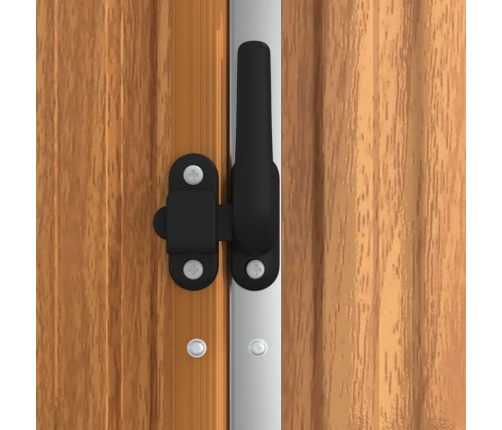 vidaXL dārza šķūnis, zaļš, 161x89x161 cm, cinkots tērauds