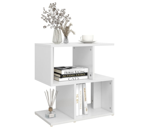 vidaXL naktsskapīši, 2 gab., 50x30x51,5 cm, balti, inženierijas koks