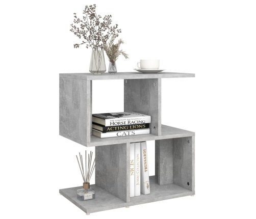 vidaXL naktsskapīši, 2 gab. betonpelēki 50x30x51,5cm inženierijas koks