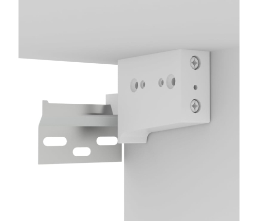 vidaXL TV plaukti, 4 gab., balti, 60x30x30 cm, inženierijas koks