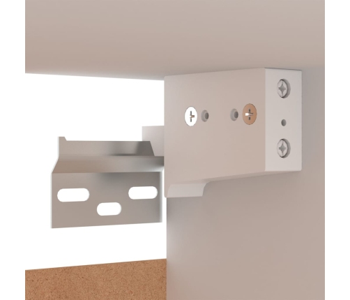 10-Daļīgs Tv Plauktu Komplekts, Balts, Inženierijas Koks Vidaxl