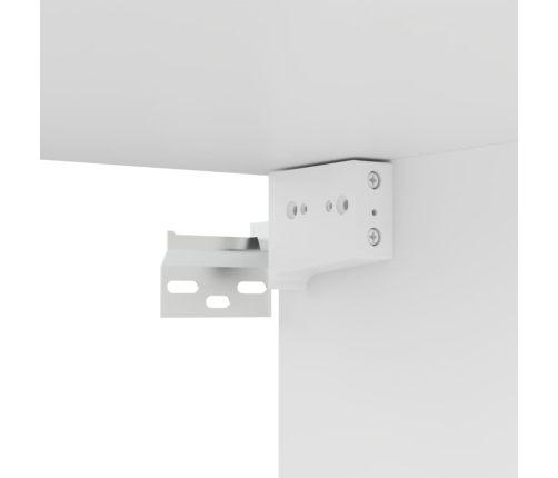 10-Daļīgs Tv Plauktu Komplekts, Balts, Inženierijas Koks Vidaxl