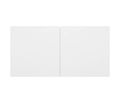 vidaXL TV skapīši, 2 gab., balti, 60x30x30 cm