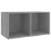 vidaXL TV plaukti, 2 gab. betona pelēki 72x35x36,5cm inženierijas koks