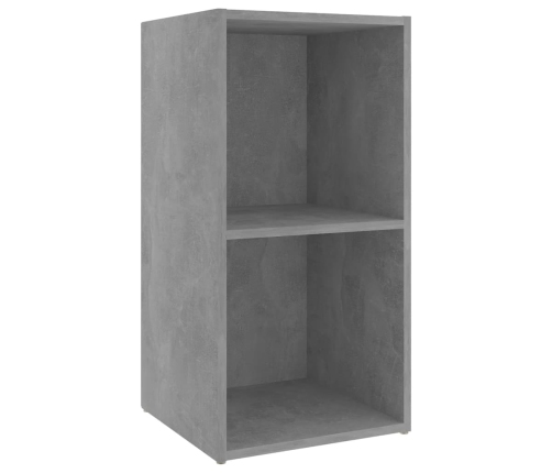 vidaXL TV plaukti, 2 gab. betona pelēki 72x35x36,5cm inženierijas koks