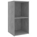 vidaXL TV plaukti, 2 gab. betona pelēki 72x35x36,5cm inženierijas koks