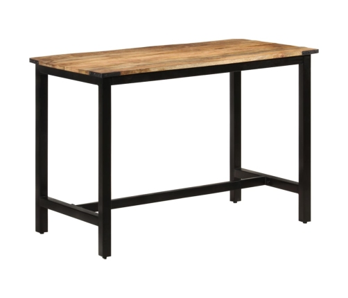 vidaXL virtuves galds, 110x60x76 cm, mango masīvkoks