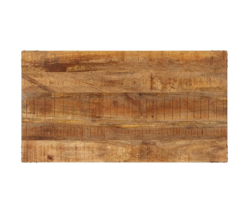 vidaXL virtuves galds, 110x60x76 cm, mango masīvkoks