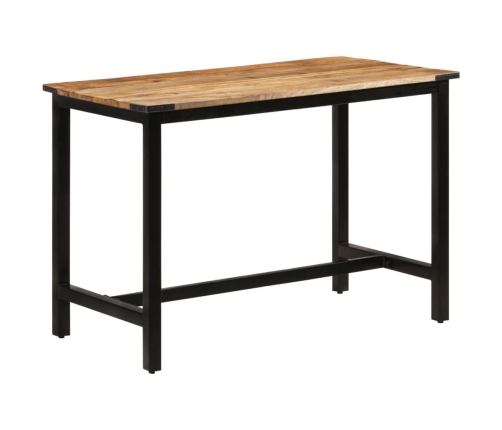 vidaXL virtuves galds, 110x60x76 cm, mango masīvkoks