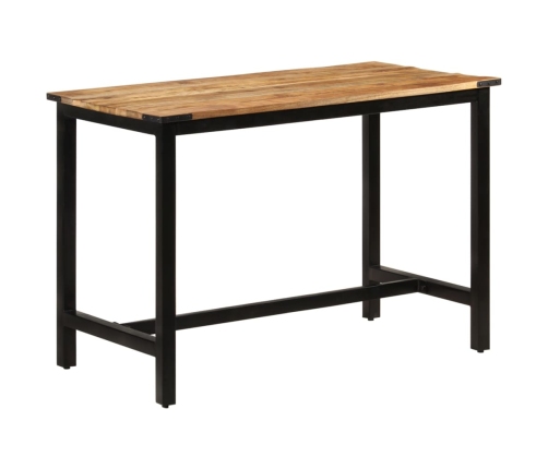 vidaXL virtuves galds, 110x60x76 cm, mango masīvkoks