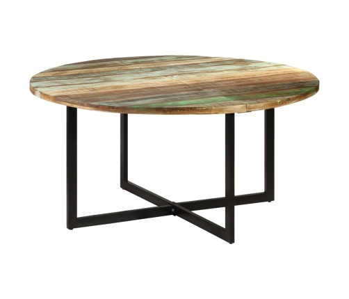 vidaXL virtuves galds, 150x75 cm, pārstrādāts masīvkoks