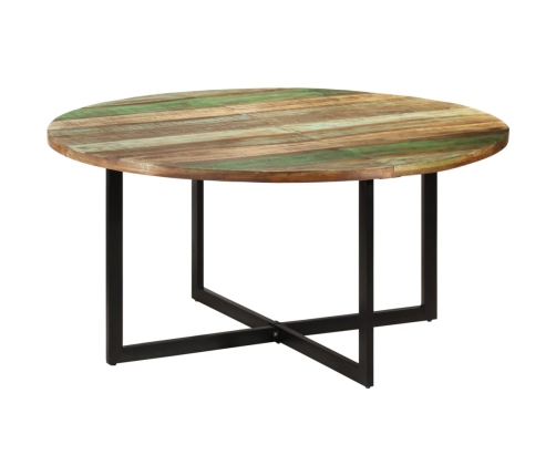 vidaXL virtuves galds, 150x75 cm, pārstrādāts masīvkoks