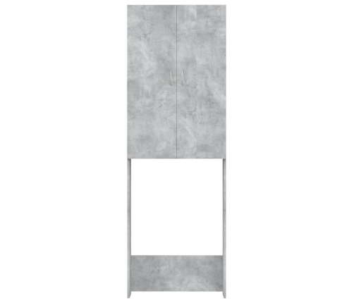vidaXL veļasmašīnas skapītis, 64x25,5x190 cm, betona pelēks