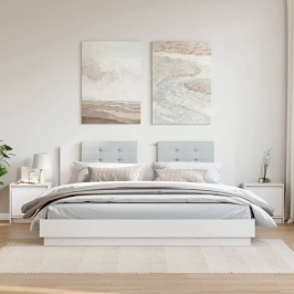 Naktsgaldiņi, 2 Gab., Balti, 40X30,5X40 Cm, Priedes Masīvkoks Vidaxl Naktsgaldiņi, 2 Gab., Balti, 40X30,5X40 Cm, Priedes Masīvkoks Vidaxl