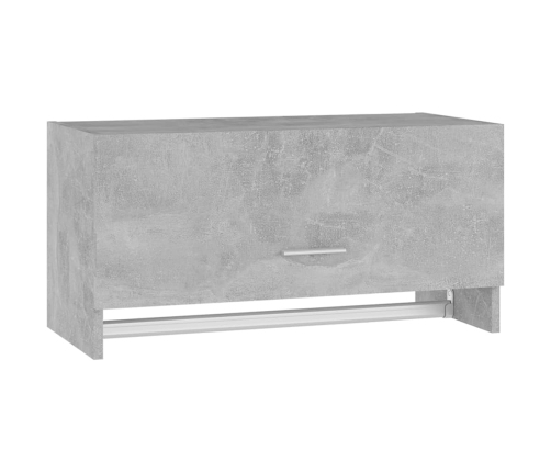 vidaXL skapis, betona pelēks, 70x32,5x35 cm, inženierijas koks