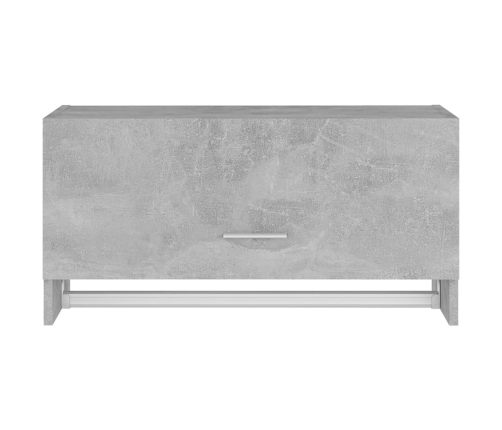 vidaXL skapis, betona pelēks, 70x32,5x35 cm, inženierijas koks