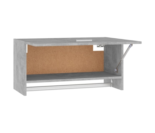 vidaXL skapis, betona pelēks, 70x32,5x35 cm, inženierijas koks