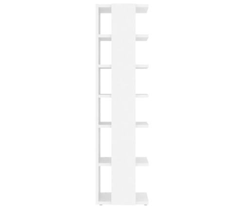 vidaXL apavu plaukti, 2 gab., 27,5x27x102 cm, balti, inženierijas koks